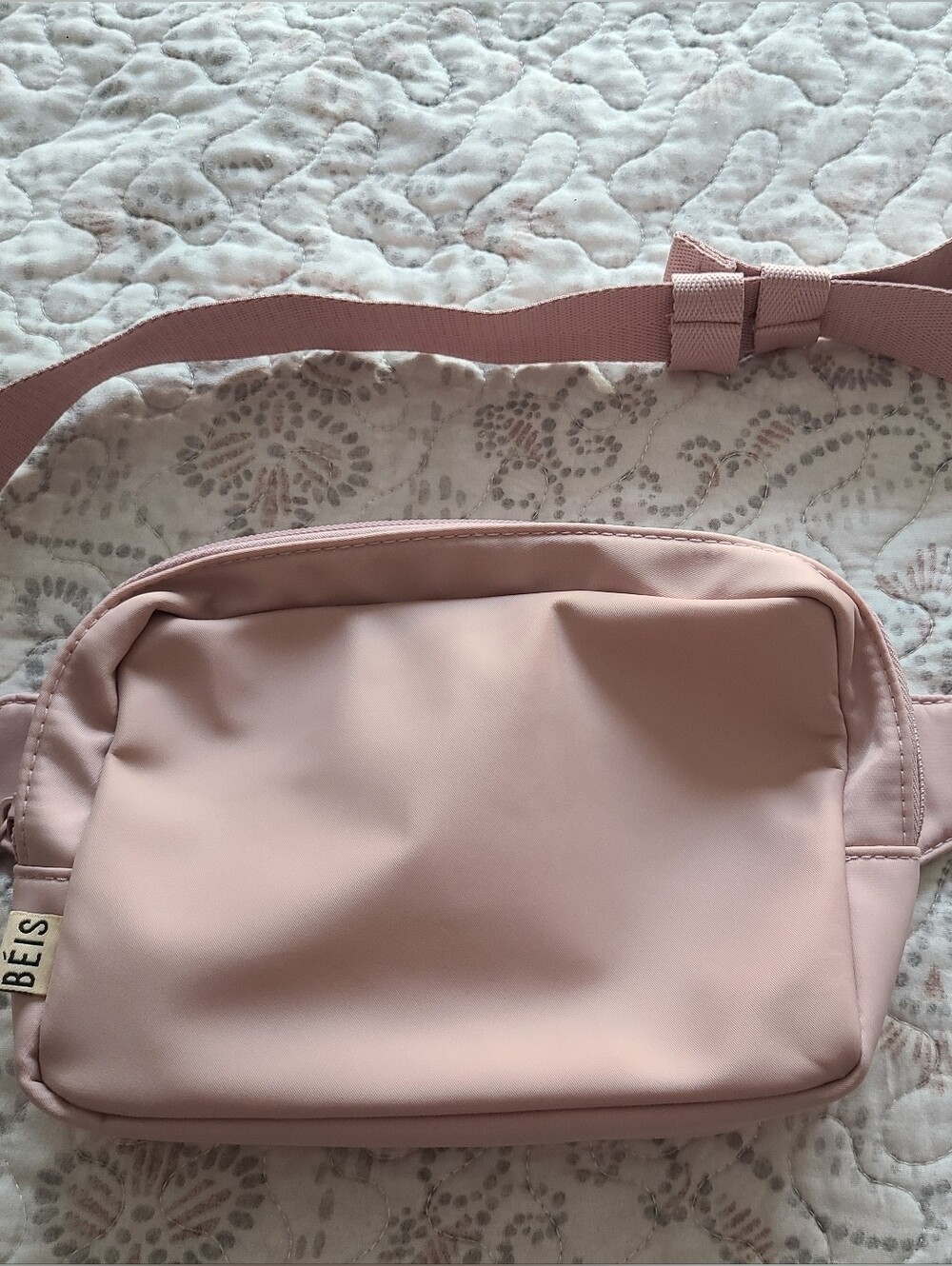 Beis Pink Crossbody Belt Bag